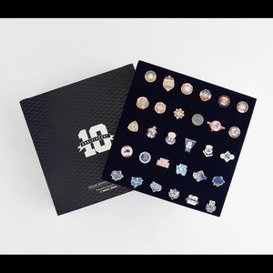 Kith World Series Pin Set